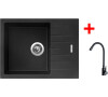 Sinks PERFECTO 650 Metalblack + ELASTA černá matná