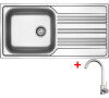 Sinks STAR 1000 XXL + ARCO celonerezová