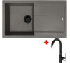 Sinks AMANDA 860 BL Nanotruffle + MIX 35 Nanoblack