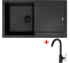 Sinks AMANDA 860 BL Nanoblack + MIX 35 Nanoblack