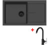 Sinks INFINITY 860 BL Nanoblack + MIX 35 Nanoblack