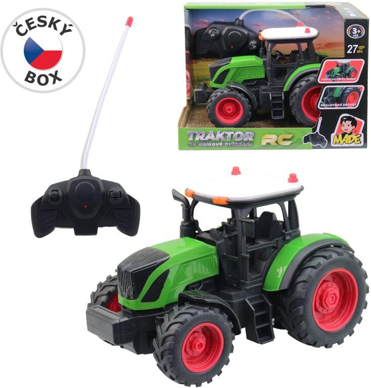 Farmářský traktor na dálkové ovládání, 22 cm