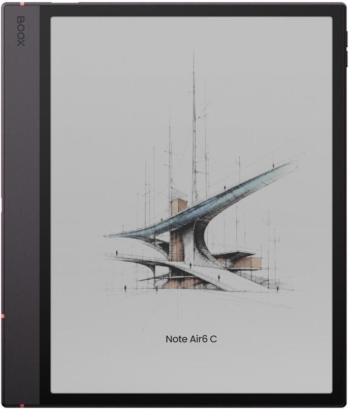 E-book ONYX BOOX NOTE AIR 6 C, 10,3" Kaleido 3, 64GB, podsvícená, Bluetooth, Android 16, E-ink displej