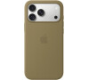 Apple iPhone 18 Pro Max Silicone Case with MS - Olive (MK924ZM/A)