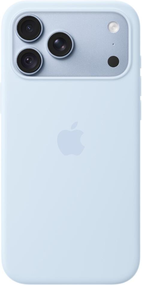 Apple iPhone 18 Pro Max Silicone Case with MS - Cr.Blue (MK934ZM/A)