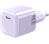 Solight 33W GaN fast charge USB-C adaptér, fialový