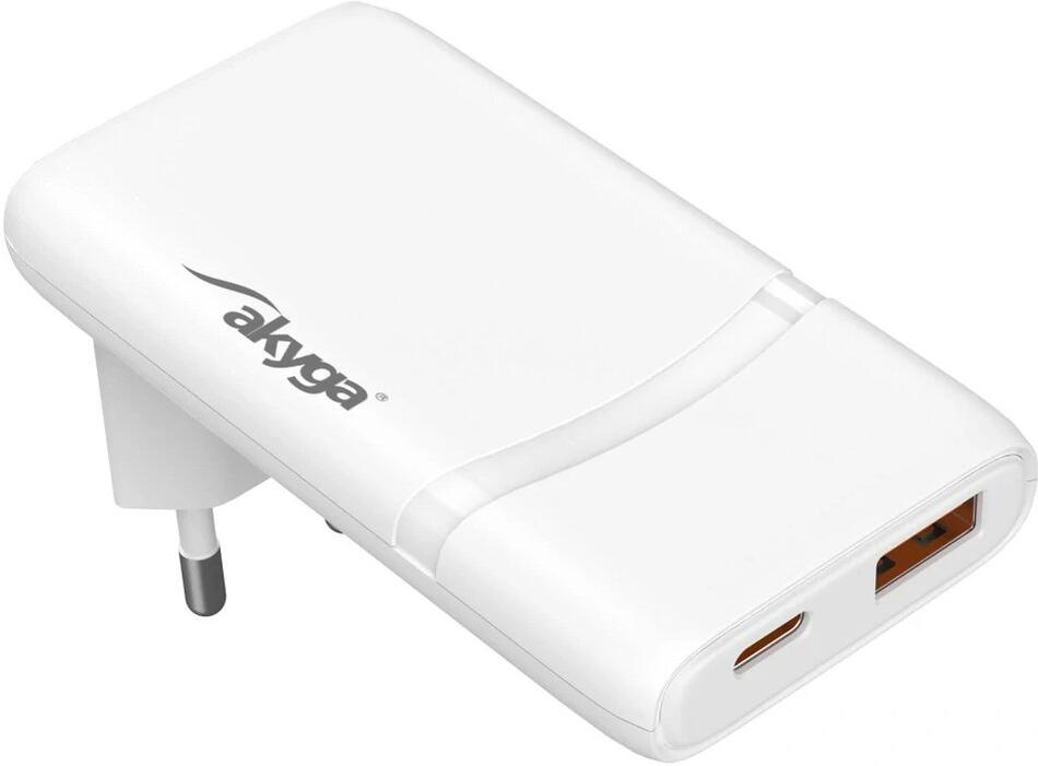 TRX USB Nabíječka AK-CH-31 USB-A + USB-C PD 5-20V / max. 3.25A 65W Quick Charge 4+ GaN (TRX-AK-CH-31)