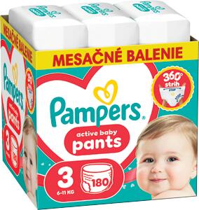 Pampers Active pants MBox S3 (180ks/kra)