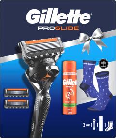 VK Gillette (strojek+2NH+gel+ponož) ProG