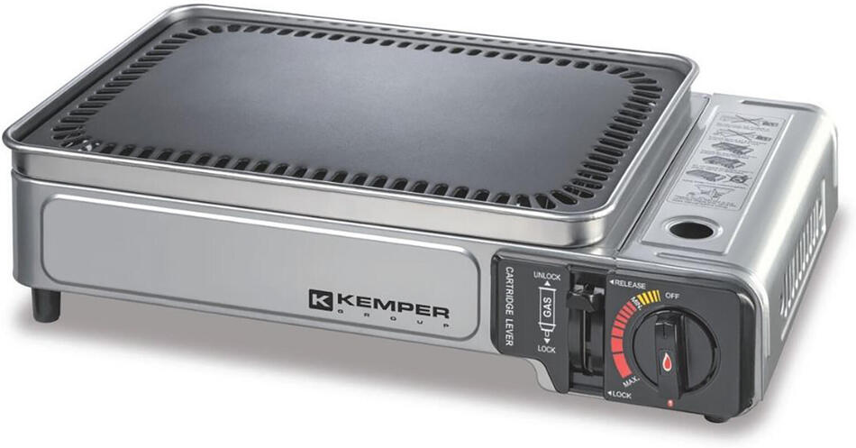 KEMPER GROUP gril PB SMART (na kartuše), piezo