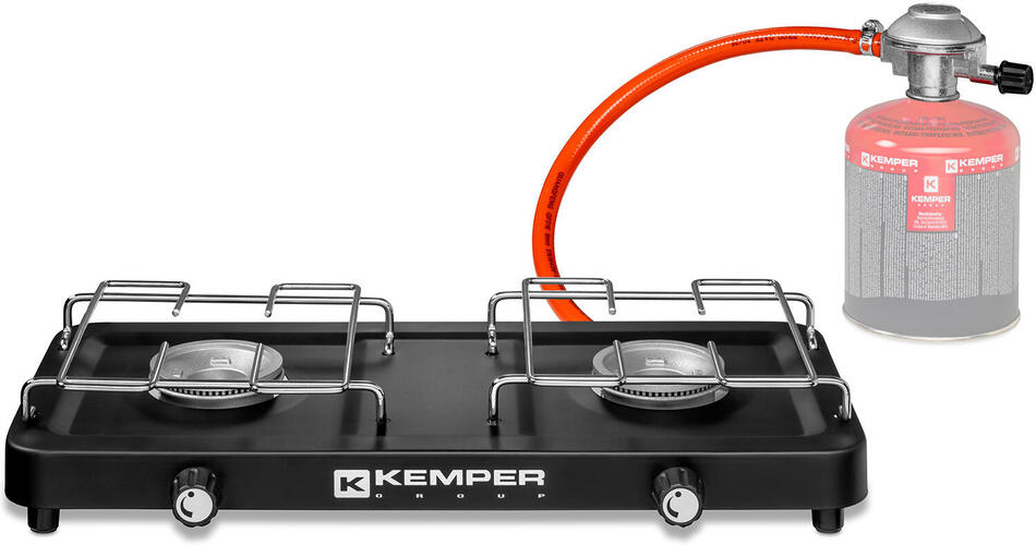 KEMPER GROUP vařič PB dvouhořák 104981L (na kartuše)