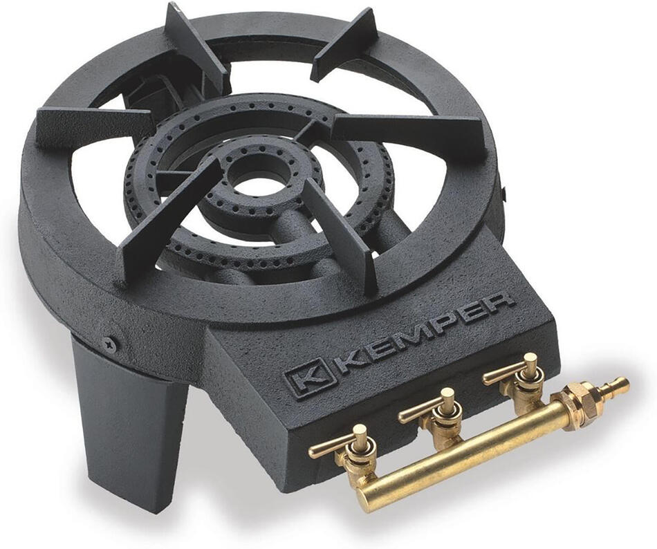 KEMPER GROUP vařič PB jednohořák 104988, litinový hořák, piezo