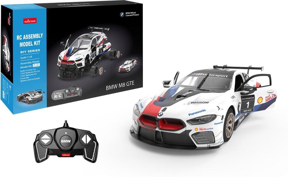 R/C 1:18 BMW M8 GTE Building kit