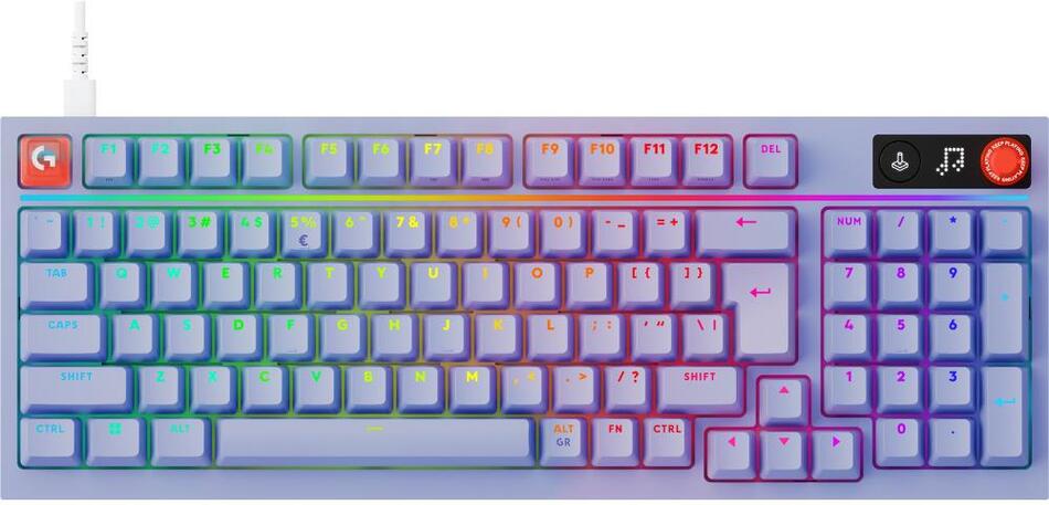 Herní klávesnice Logitech G316 X 98 Purple US