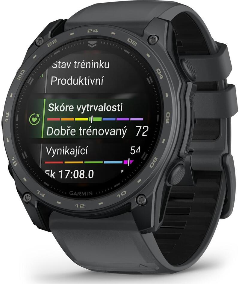 Smart hodinky Garmin tactix 8 51mm AMOLED Cerakote