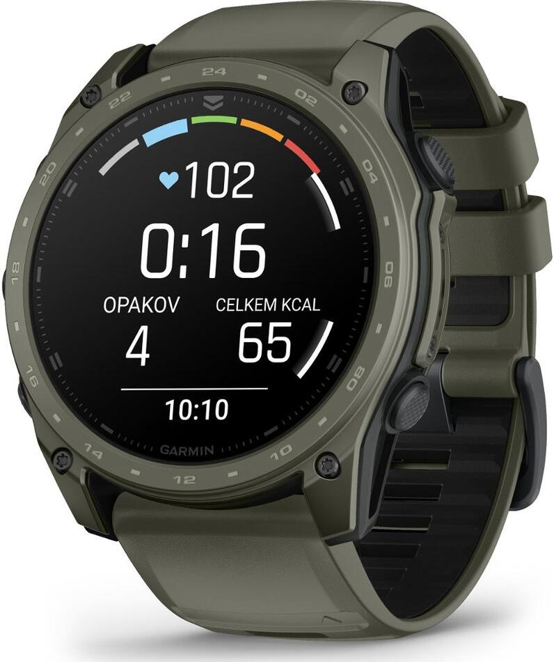 Smart hodinky Garmin tactix 8 51mm AMOLED Cerakote