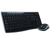 Klávesnice s myší Logitech Wireless Combo MK270, CZ, černá (920-004527)