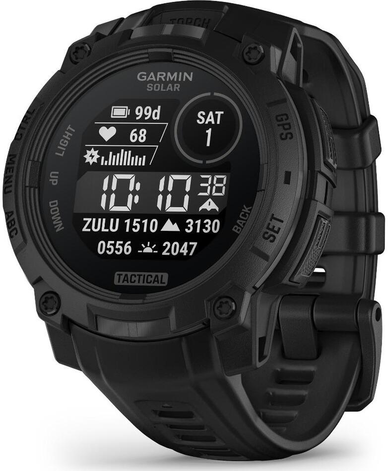 Smart hodinky Garmin Instinct 3 45mm Solar Tactical