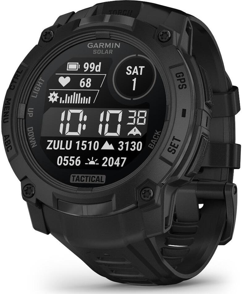 Smart hodinky Garmin Instinct 3 50mm Solar Tactical