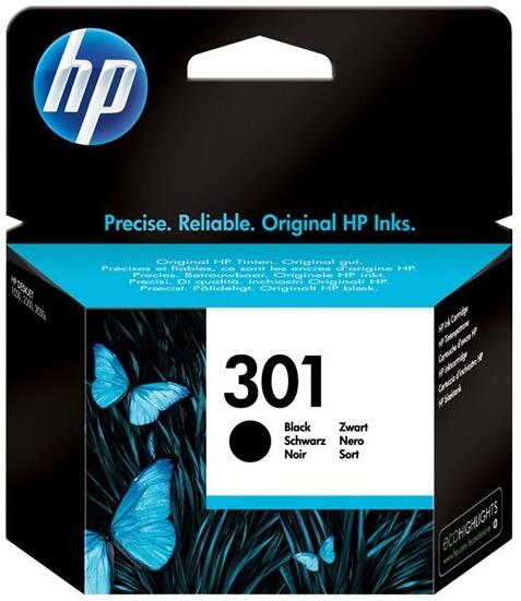 HP Ink Cartridge 301/Black/190 stran (CH561EE#LS1)