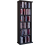VCM regál na CD a DVD Vostan, černý