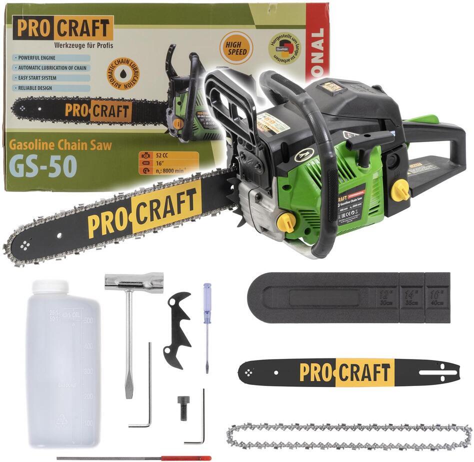 Benzínová řetězová pila Procraft GS-50 / GS-50