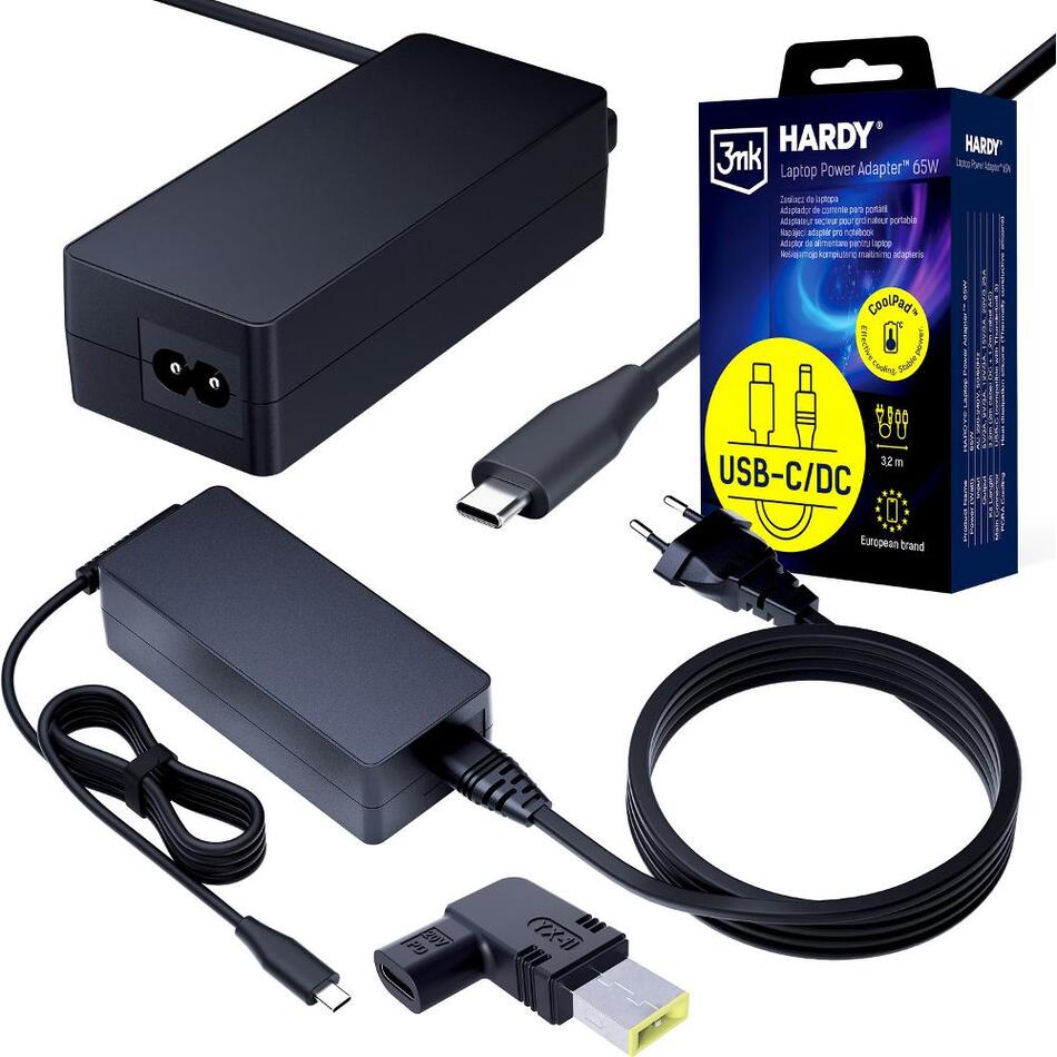 Napájecí adaptér 3MK Hardy NTB charger 65W Lenovo U
