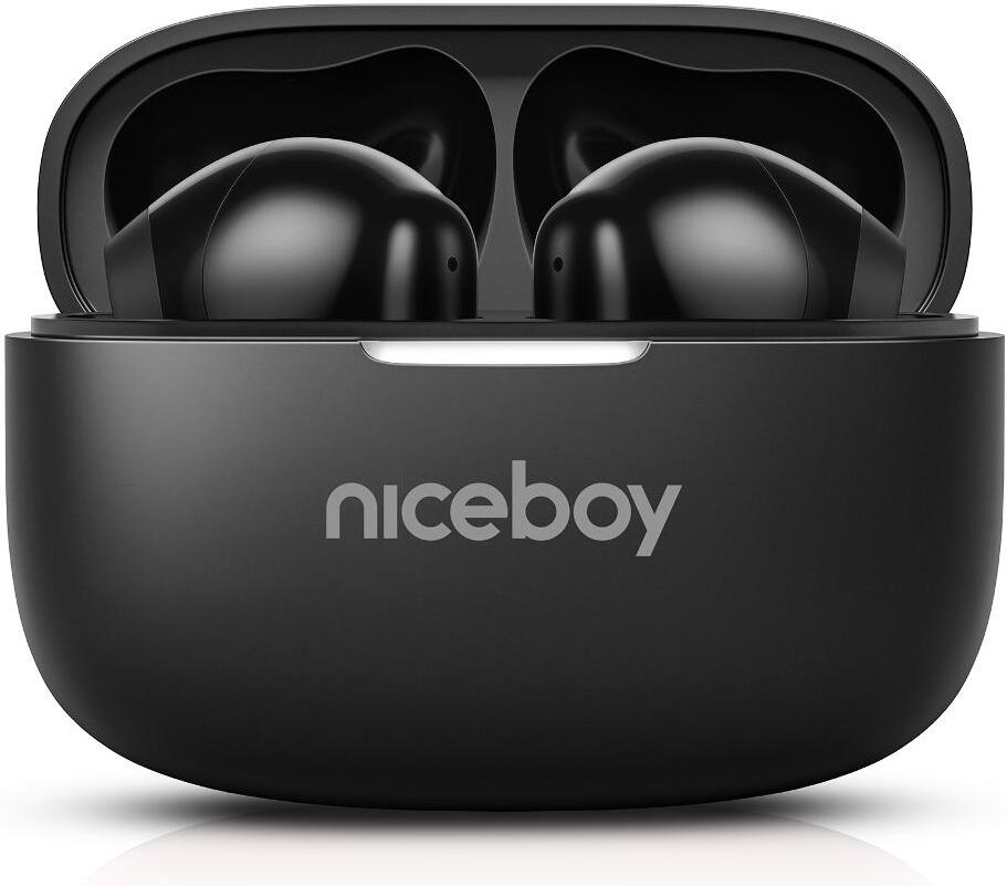 Bezdrátová sluchátka Niceboy Beans 5 PRO Black
