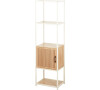 H & S COLLECTION Regál s policemi a skříňkou 153x43x33 cm KO-NB1510630