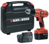 Aku vrtačka Black&Decker EPC146BK, 2 aku