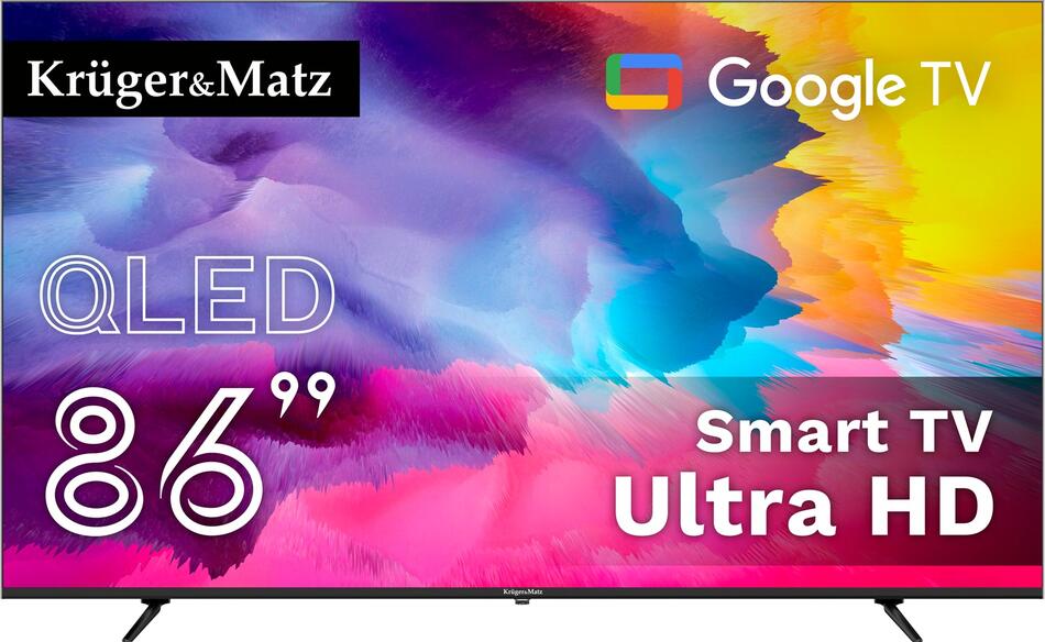 Smart televizor KRUGER & MATZ KM0286UHD-G2 86" Google TV KRUGERMATZ