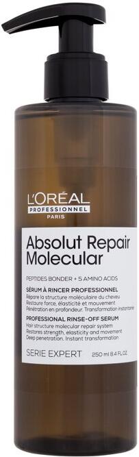 Sérum na vlasy L'Oréal Professionnel Absolut Repair Molecular Professional Rinse-Off Serum, 250 ml