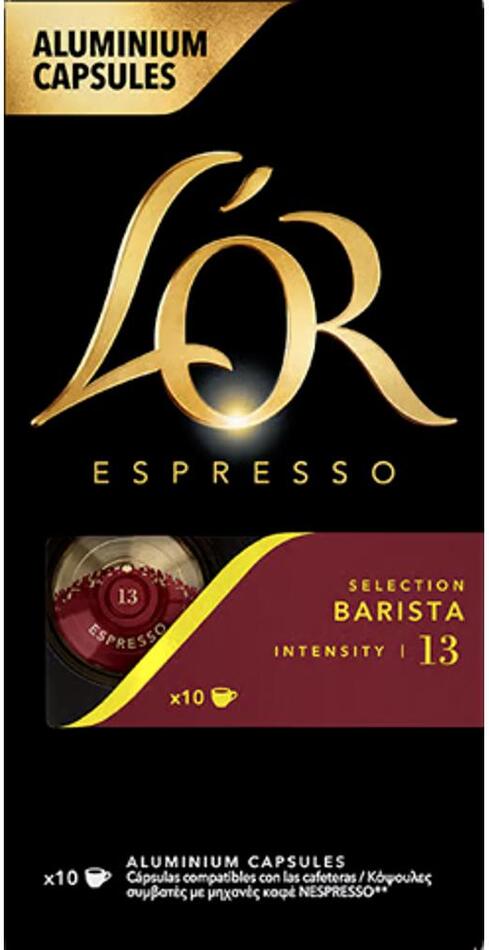Kapsle NESPRESSO LOR Espresso Barista 10 ks L'OR