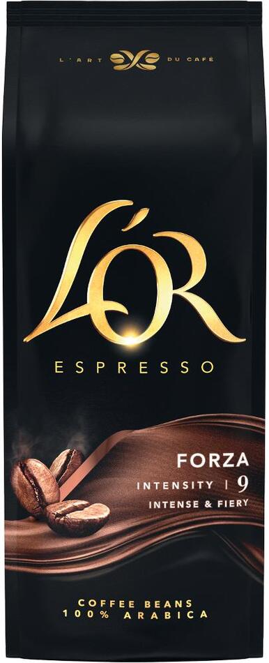 Zrnková káva LOR Dark Roast Forza 1kg L'OR