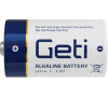 Baterie C (LR14) alkalická GETI