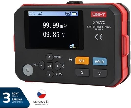 Tester vnitřního odporu baterie UNI-T UT677C