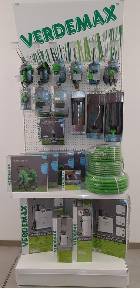 Dílna a zahrada VERDEMAX Display-KIT vodní program