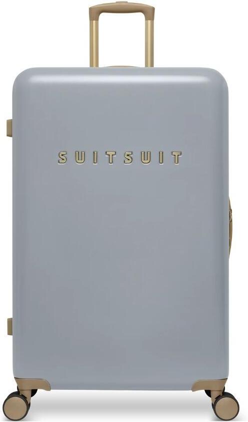Plastový kufr SUITSUIT® Fusion Frosted Grey L - šedá