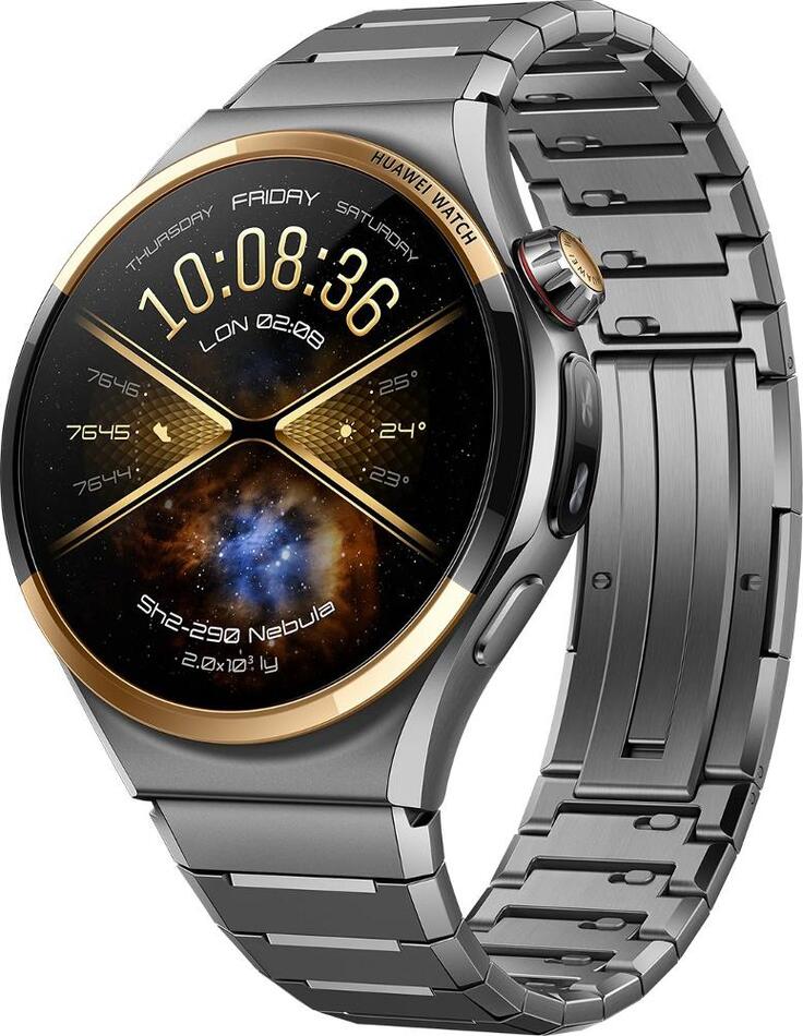 Smart hodinky HUAWEI Watch 6 Pro 46mm NFC Titanium