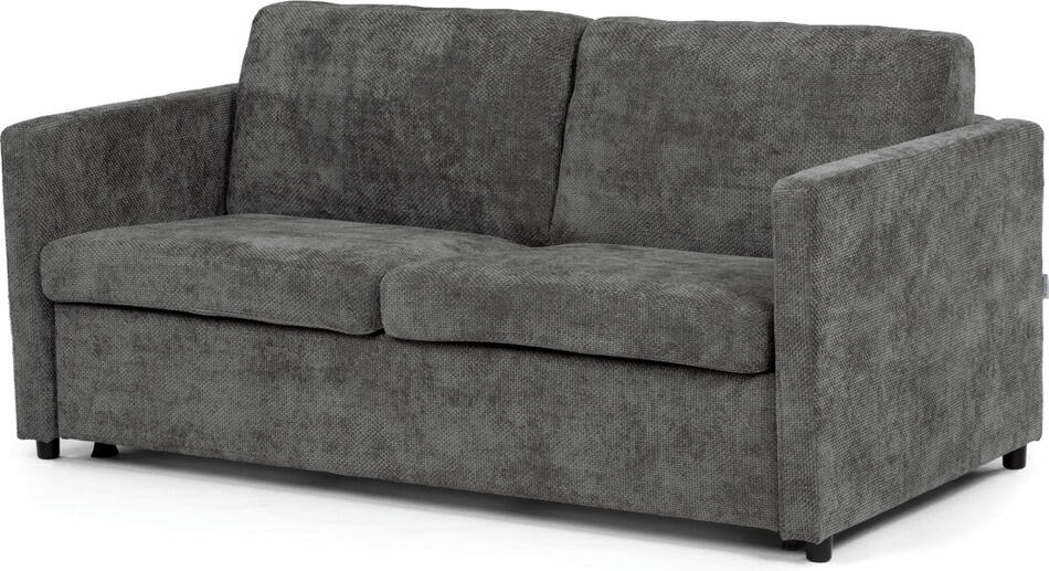Dvoumístná rozkládací pohovka, šedá, látka, ASB-C3900 GREY2 Autronic