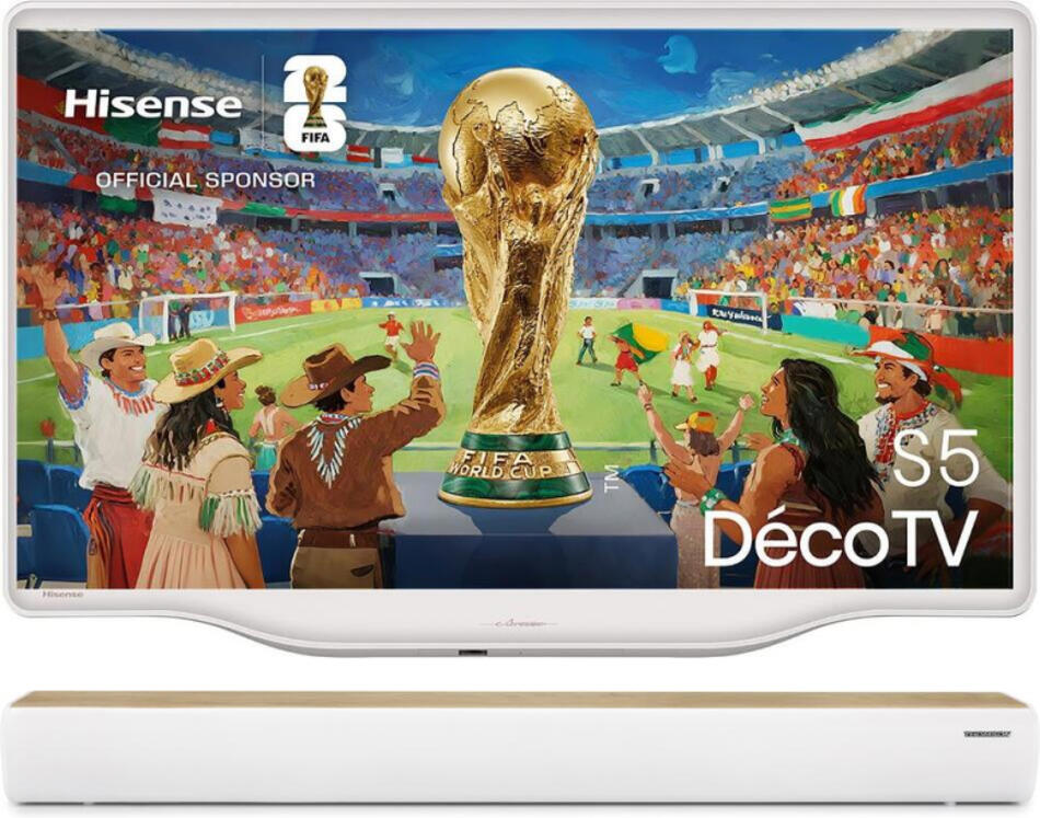 SET QLED Smart TV Hisense 43S5Q + Thomson SB401BT