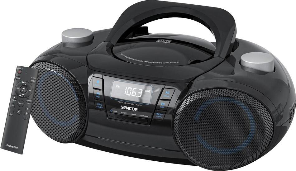 Radiopřijímač s CD Sencor SPT 4710B