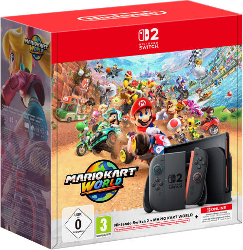 Nintendo Switch 2 + Mario Kart World + NSO 3M