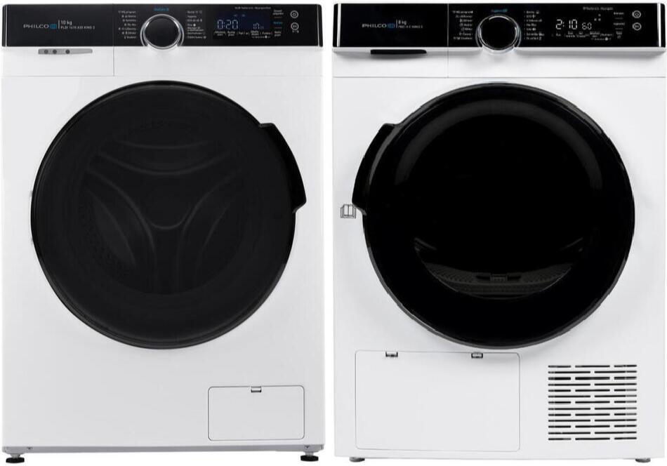 SET Pračka Philco PLDI 1410 A30 KING 3 + Sušička prádla Philco PDCI 8 C KING 3