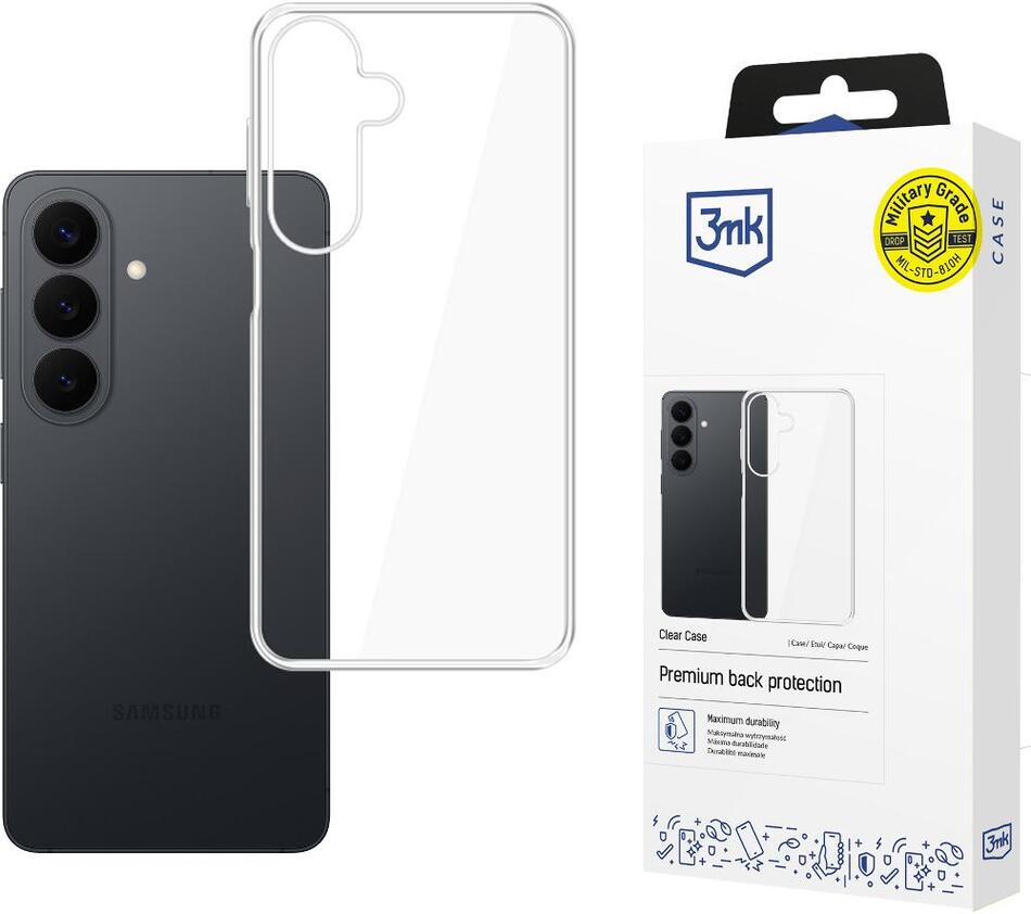 Kryt na mobil 3MK Clear Case Galaxy S26 FE