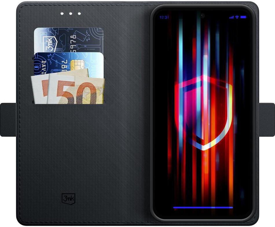 Kryt na mobil 3MK Wallet Case Galaxy S26 FE Blac