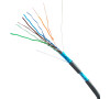 Metráž DATACOM FTP drát CAT5E LSOH,Eca 100m šedý (13651)