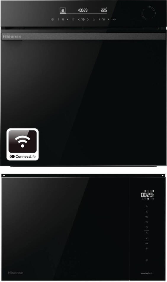 SET Trouba Hisense BSA66346ADBGWIFI + Mikrovlnná trouba Hisense BIM325GI63DBG