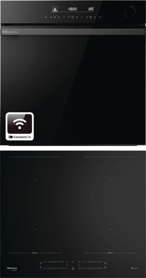 SET Trouba Hisense BSA66346ADBGWIFI + Indukční deska Hisense HI6442BSCWF