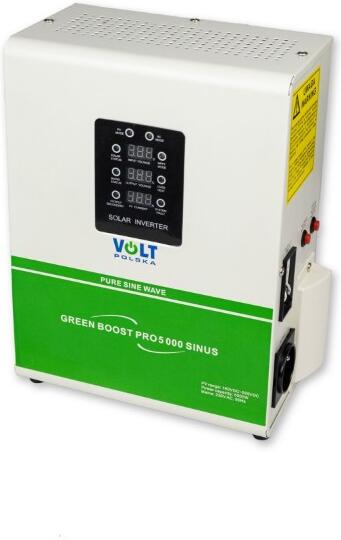 Solární regulátor VOLT Green Boost Pro 5000 Sinus BYPASS pro ohřev vody